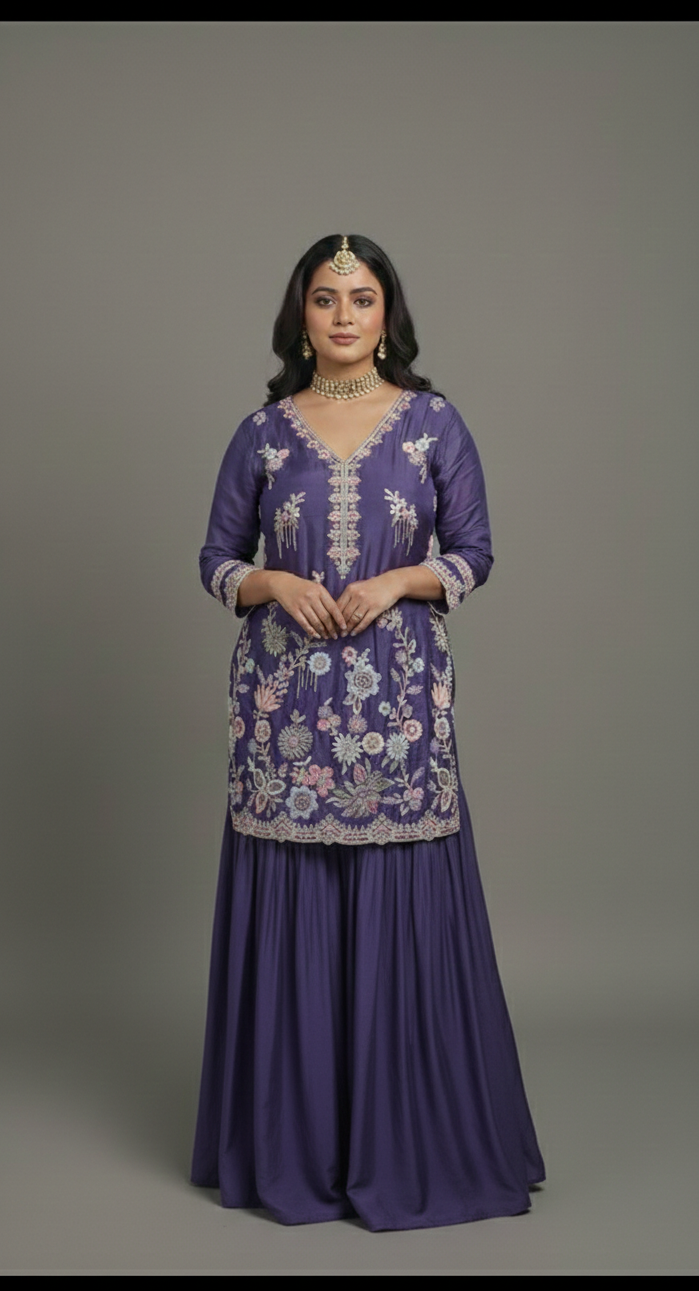 Amara in Royal Violet