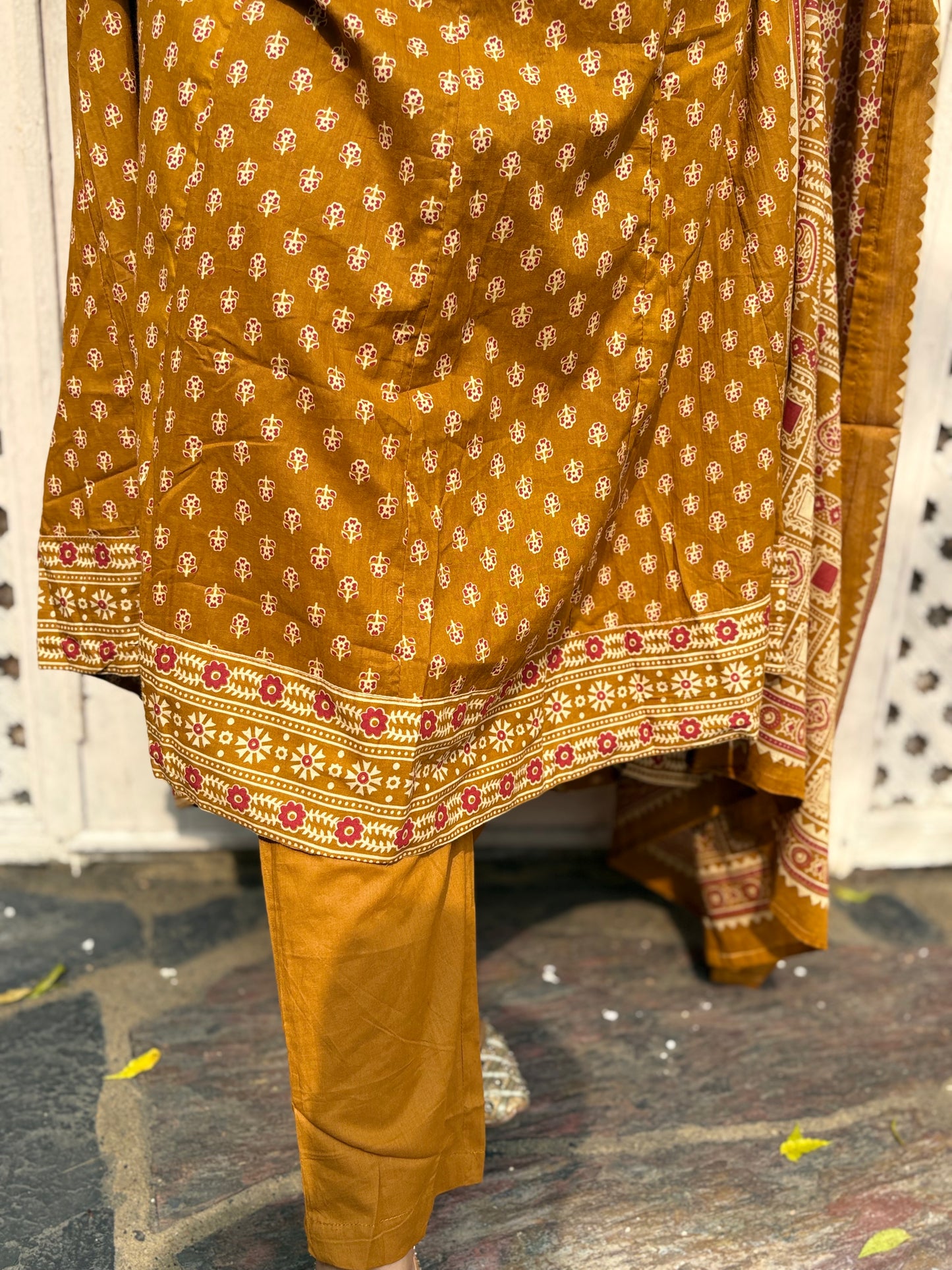 Haldi Bloom – 3 Piece Anarkali Suit Set
