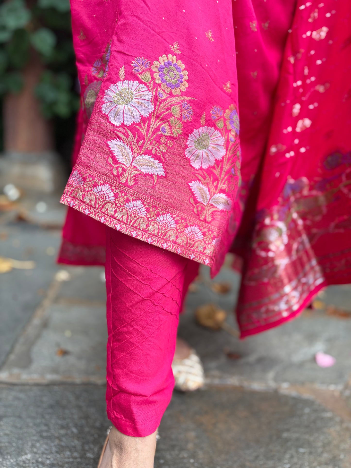Royal Blush - 3 Piece Straight Suit Set