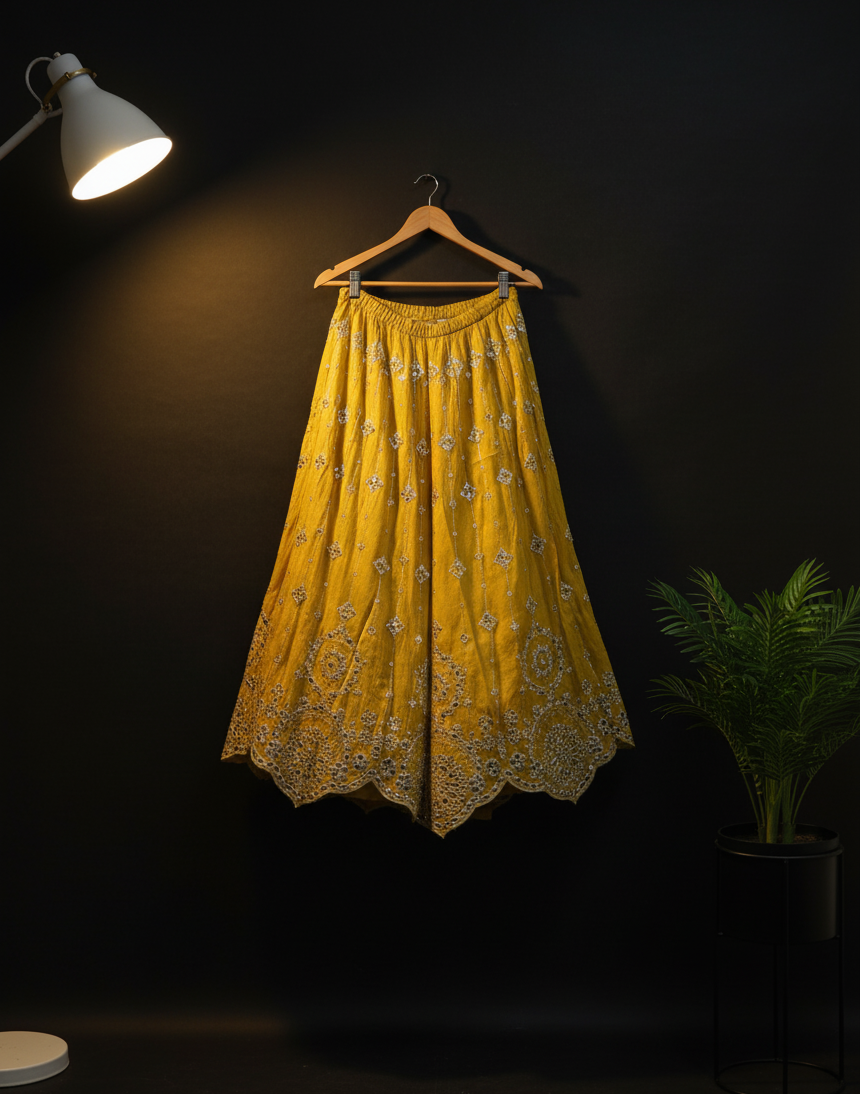 The Golden Hour - 3 Piece Lehenga Skirt Style Suit Set