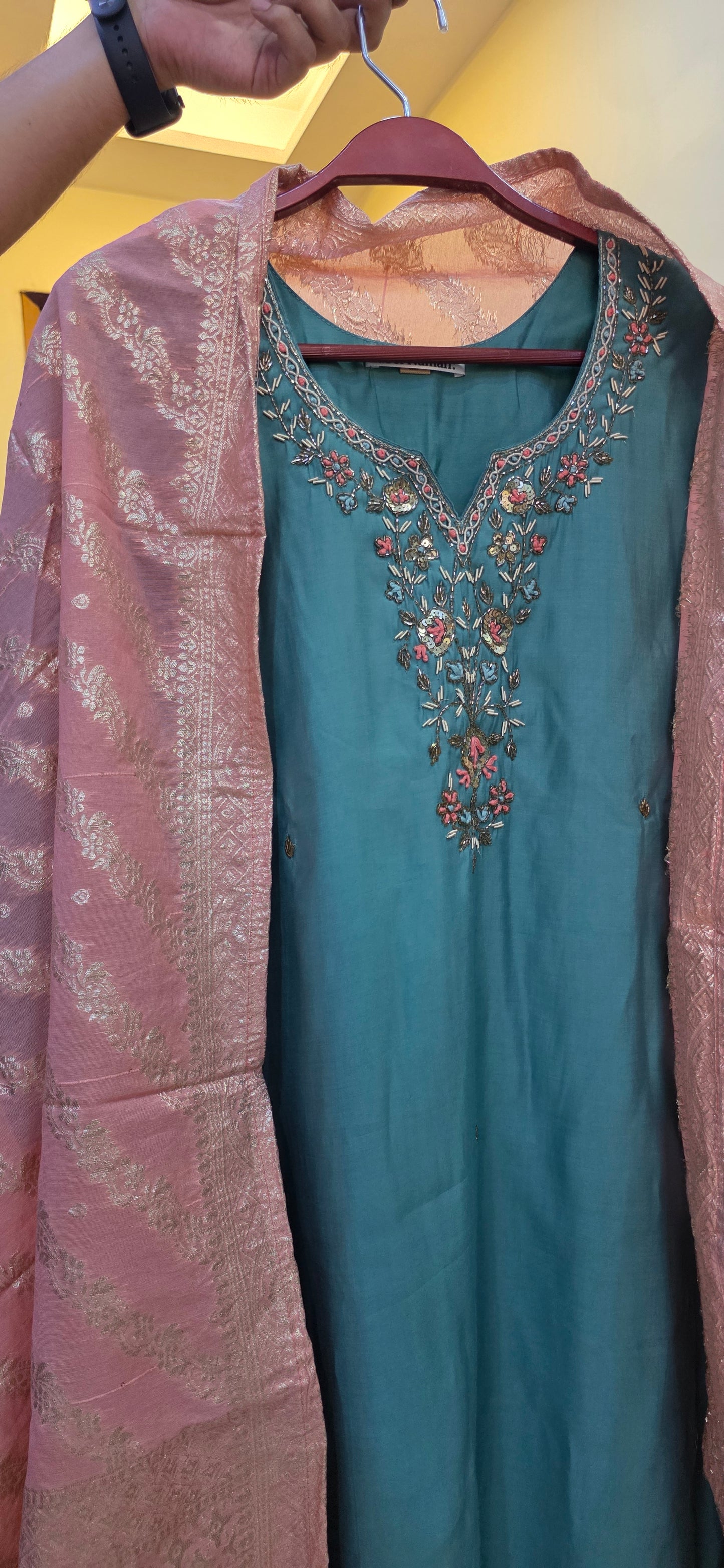 Meherbaan - 3 Piece Straight Suit Set